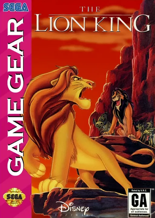 Обложка игры Lion King, The